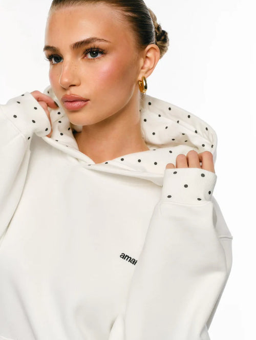 Cloud Poka Dot Hoodie