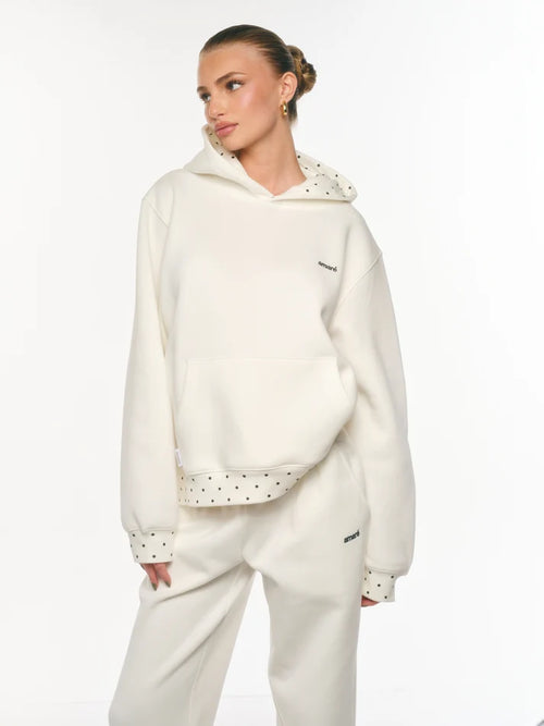 Cloud Poka Dot Hoodie